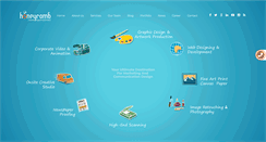 Desktop Screenshot of honeycombindia.net
